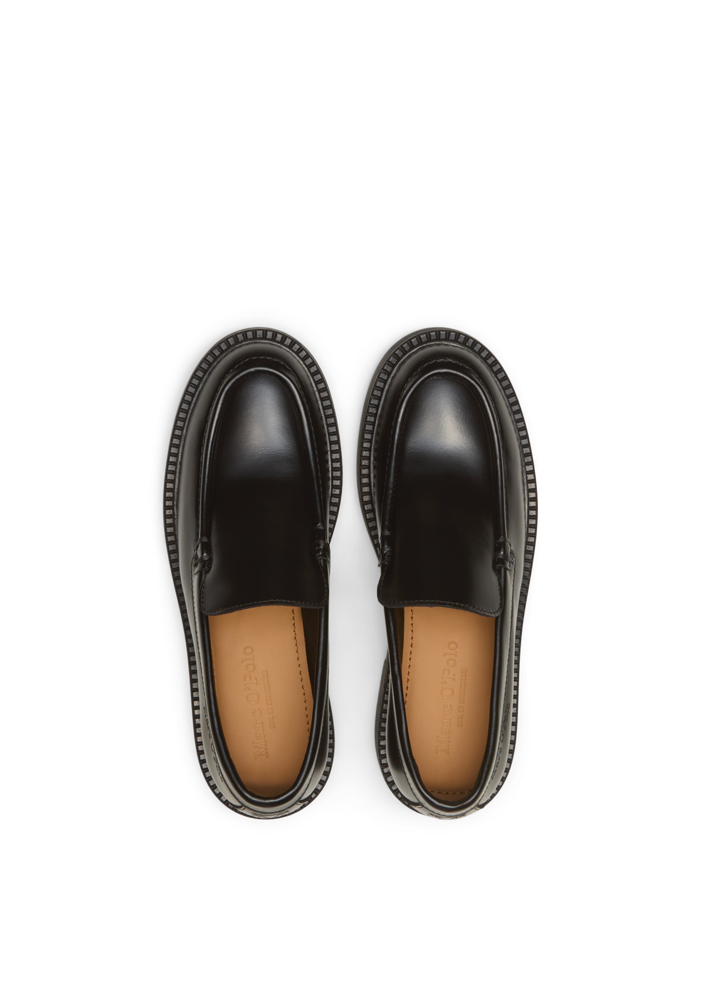 Marc O'Polo Classic Flats in Black