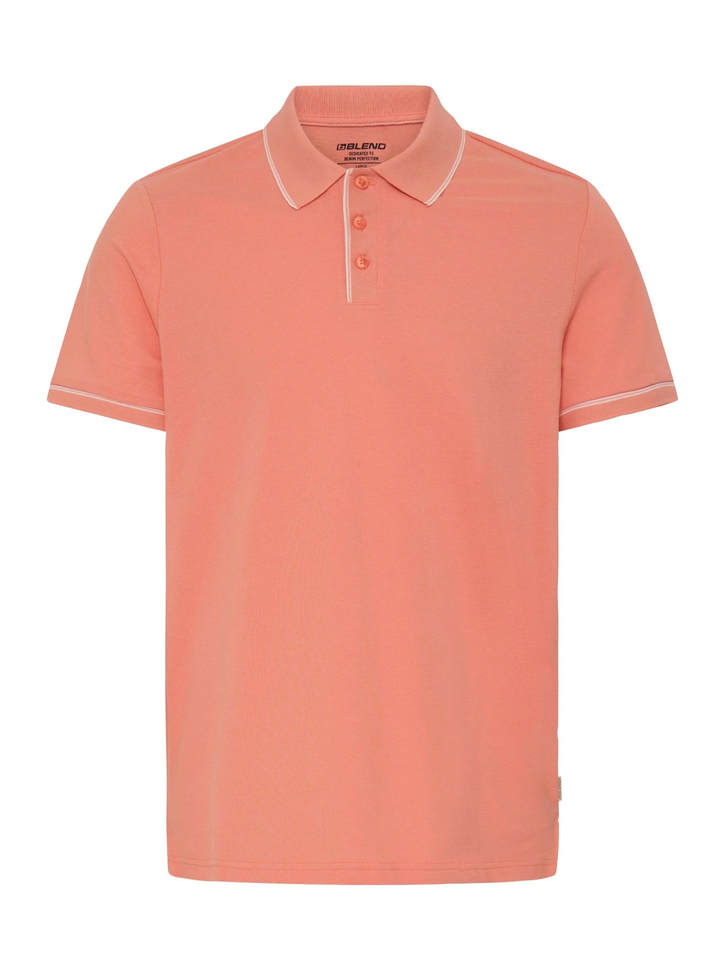 BLEND Poloshirt 'BHElwood' in Orange: Vorderseite