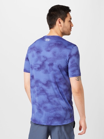UNDER ARMOUR Функционална тениска 'Rush Energy' в синьо