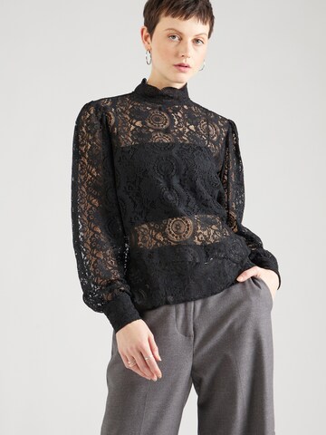 QS Blouse in Black: front