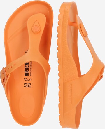 BIRKENSTOCK Varvastossut 'Gizeh' värissä oranssi