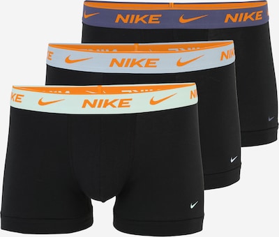 NIKE Underwear Bokserishortsit värissä sininen / oranssi / musta / valkoinen, Tuotenäkymä