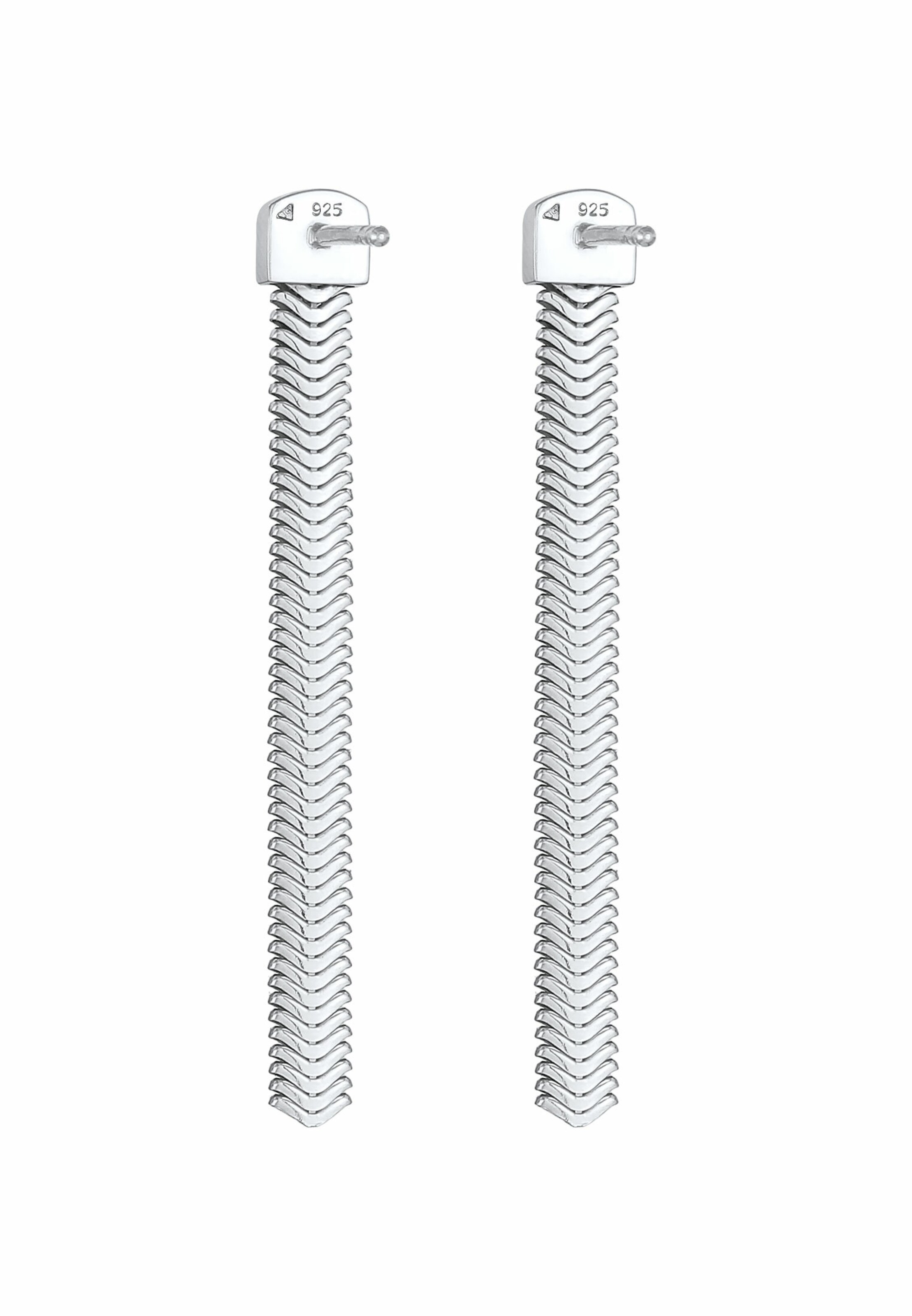 ELLI PREMIUM Ohrringe Ear Chain in Silber