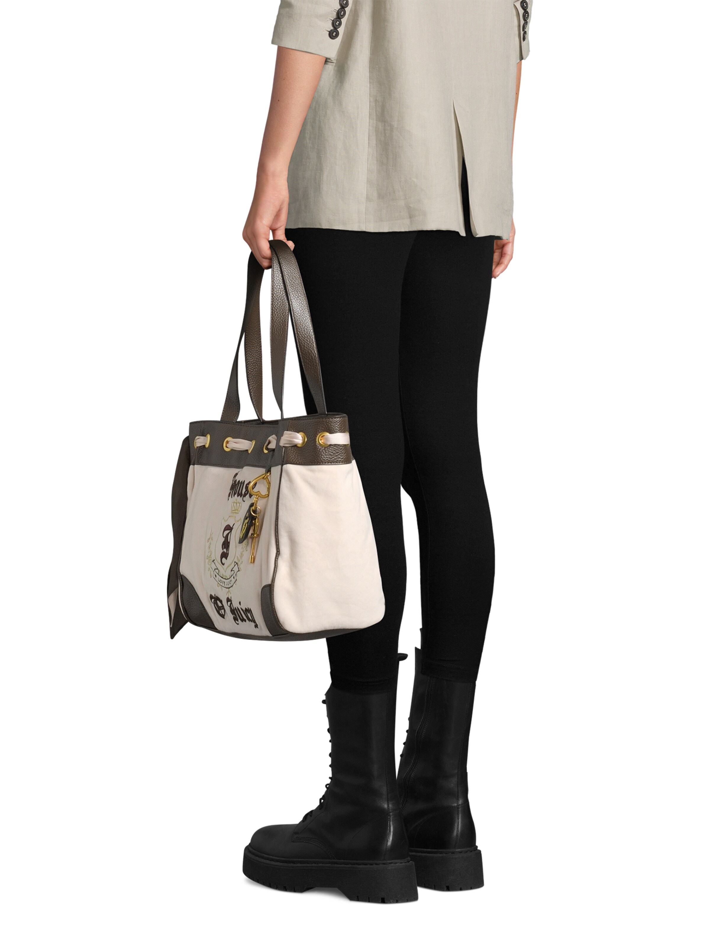 Poșete de la Juicy Couture pe roz: față