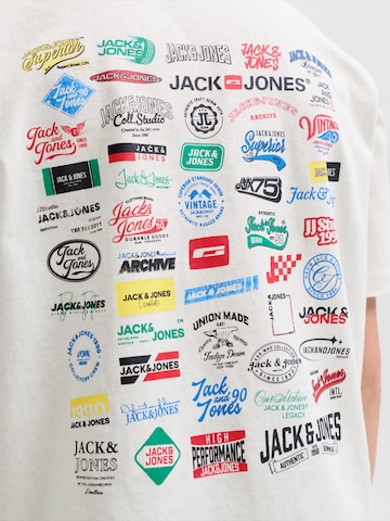 Jack & Jones Junior Тениска 'JJLegacy' в бяло