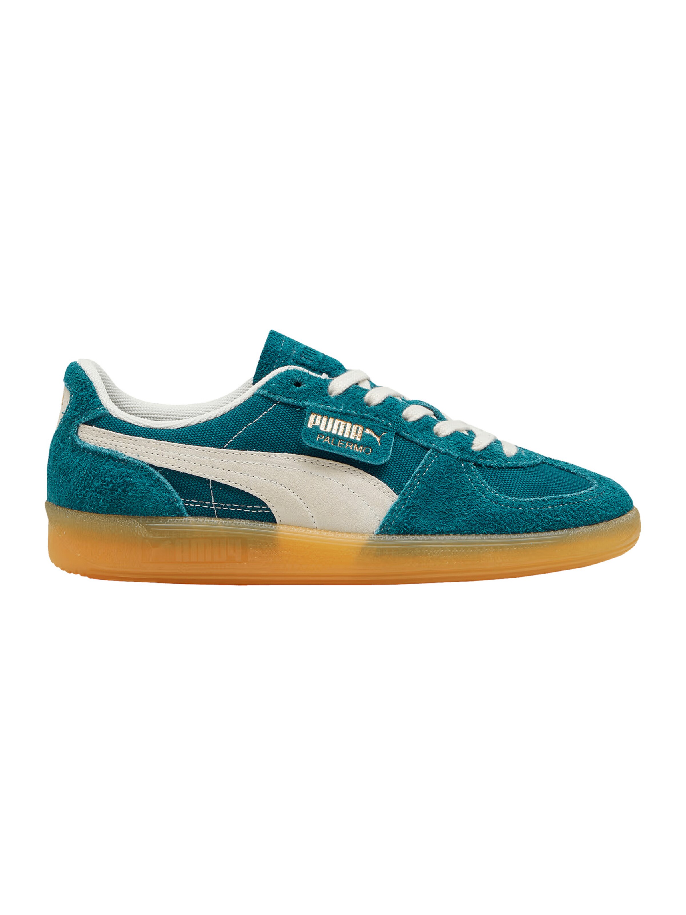 PUMA Platform trainers 'Palermo' in Green: front