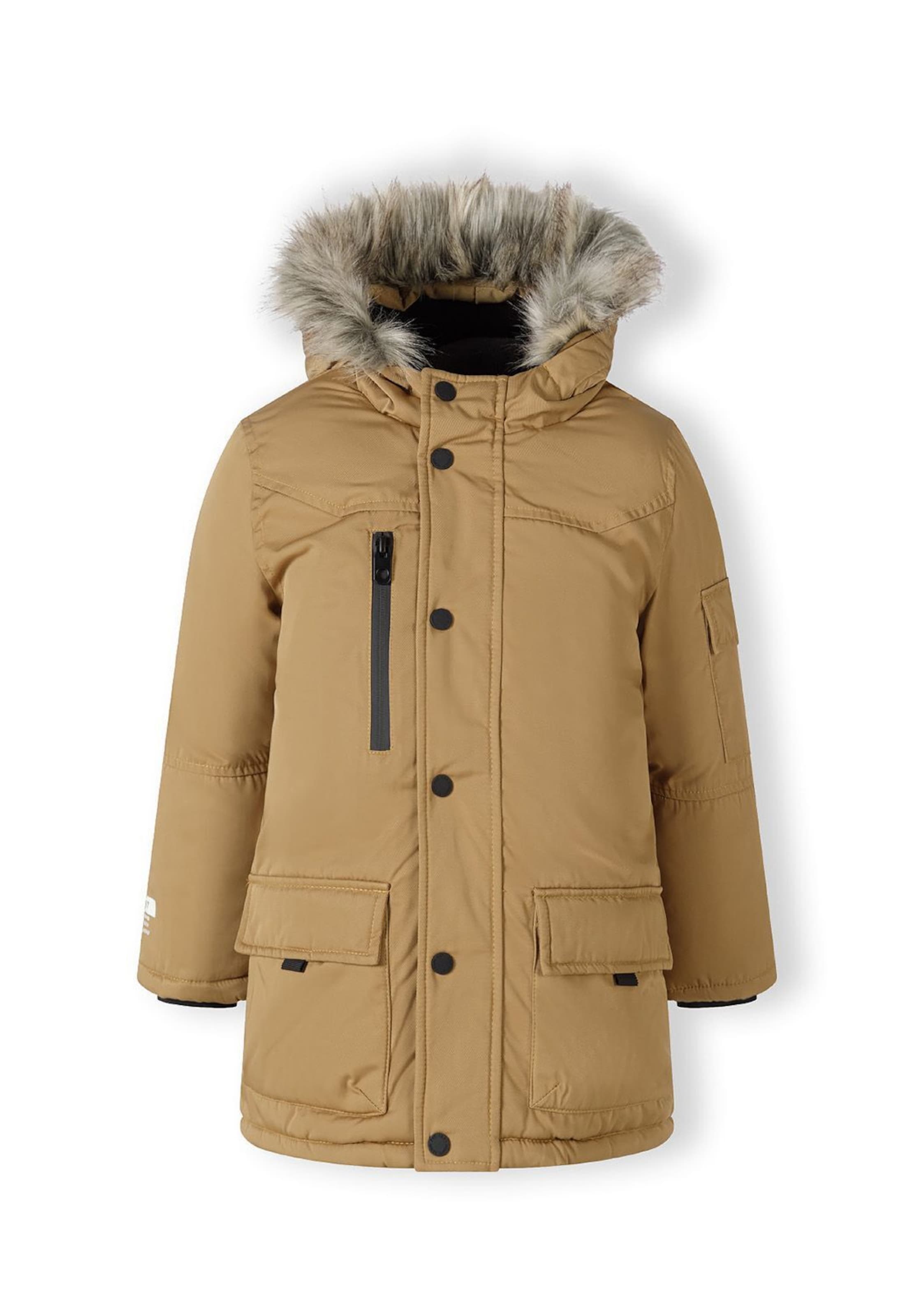 MINOTI Winterjacke in Beige: Vorderseite