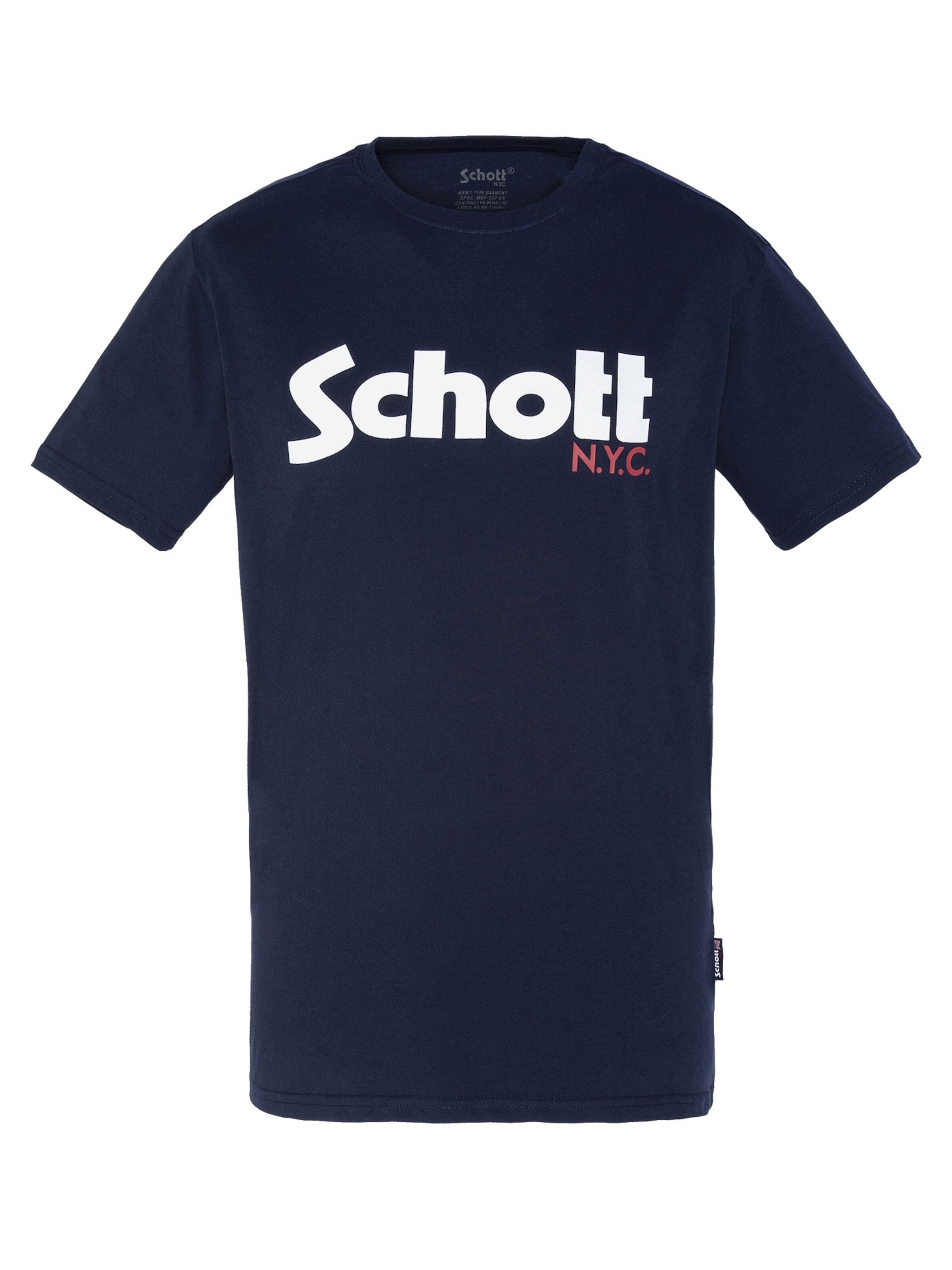 Schott NYC Bluser & t-shirts i blå: forside