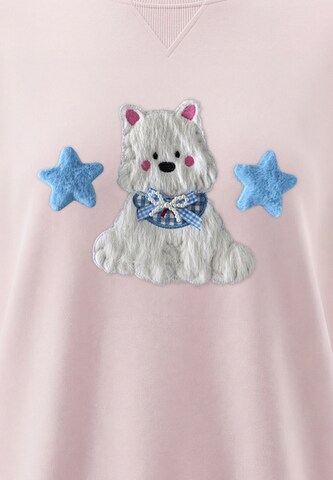 MYMO - Sweatshirt em rosa