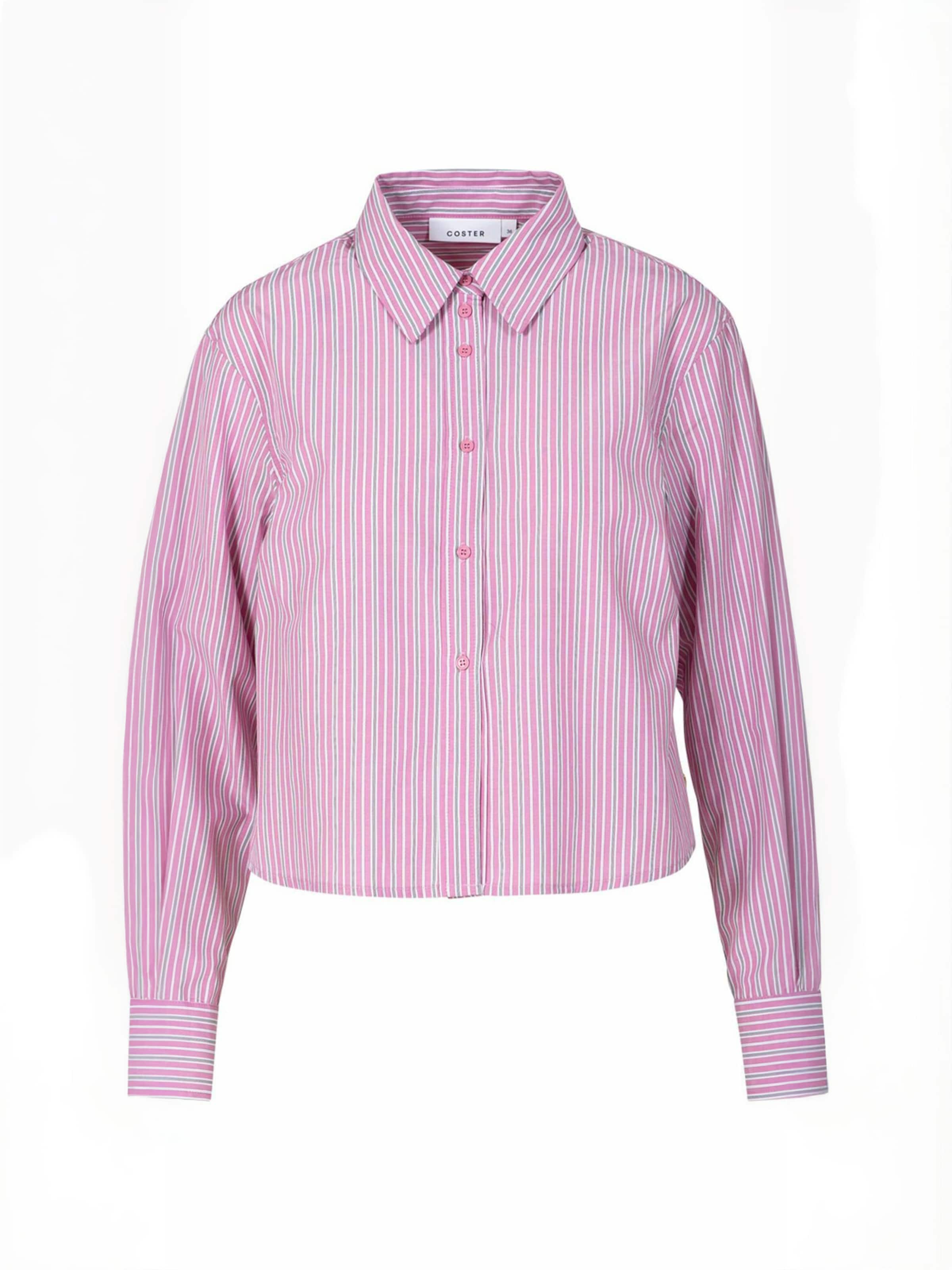 Coster Copenhagen Shirt ' Short ' in XS in rosa, Produktansicht
