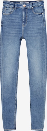 Jeans Pull&Bear pe albastru denim, Vizualizare produs