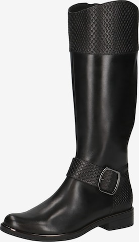 Bottes CAPRICE en noir : devant