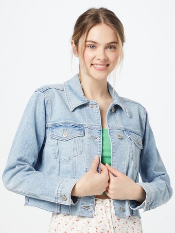 HOLLISTER - Chaqueta de entretiempo en azul: frente