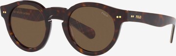 Polo Ralph Lauren Okulary przeciwsłoneczne '0PH4165' w kolorze brązowy: przód