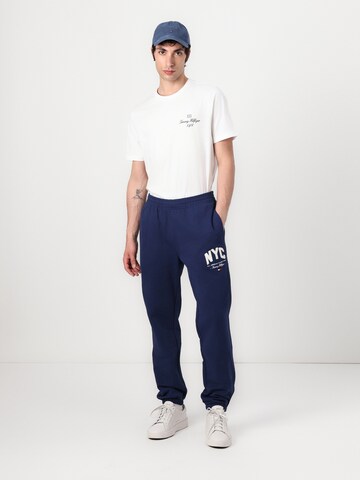 TOMMY HILFIGER Tapered Nadrág - kék