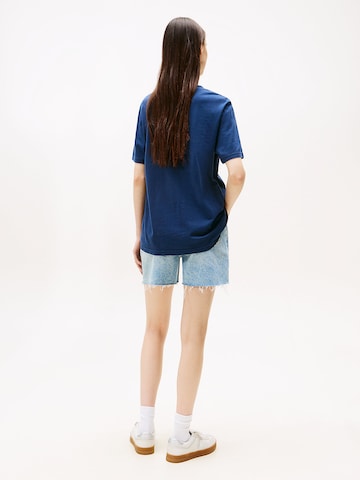 Tommy Jeans Shirt 'Varsity' in Blauw