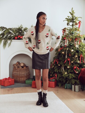 Next Sweater in Beige: front