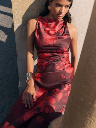 Friends Like These Dress in Red / Wine red / Dark red / Black, Item view