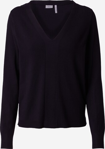 Pull-over s.Oliver BLACK LABEL en noir : devant