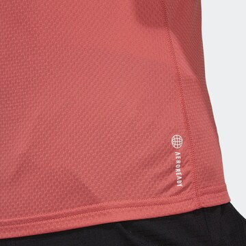 ADIDAS SPORTSWEAR Functioneel shirt 'Run Icons' in Rood
