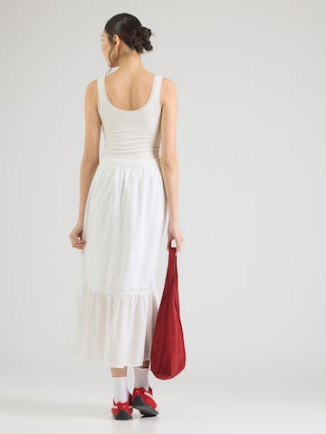 Jupe 'VMTRINE' VERO MODA en blanc