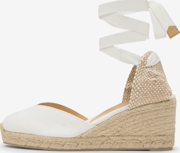 balta Castañer Espadrilės 'CHIARA': priekis