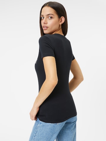 AÉROPOSTALE T-Shirt in Schwarz