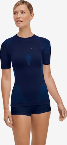 FALKE Base Layer in Blue: front