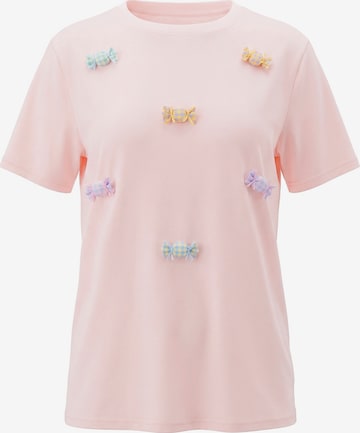 T-shirt 'Pop' MYMO en rose : devant