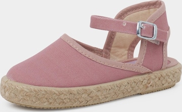 Sandales Pisamonas en rose : devant