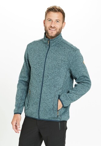 Whistler Fleece jas in Blauw: voorkant