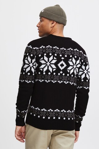 !Solid Sweater 'Norwig' in Black