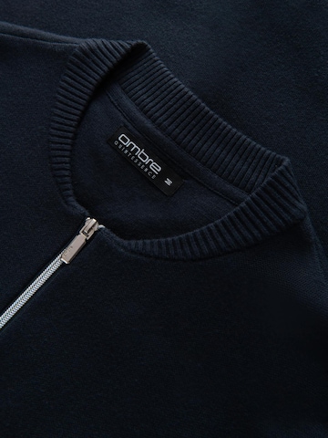 Vestes en maille 'OM-SWZS-0146' Ombre en bleu