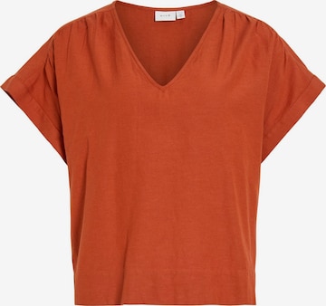 T-shirt 'VIPRISILLA' VILA en orange : devant