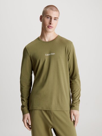 Calvin Klein Underwear Regular Shirt in Green: front