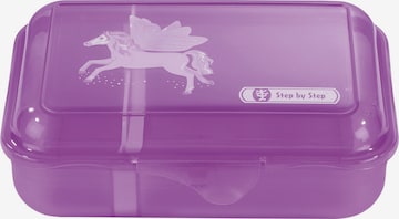 Set di stoviglie di STEP BY STEP in lilla: frontale