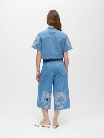 OBJECT Loosefit Jeans 'OBJIDDA' in Blau