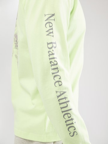 T-Shirt new balance en vert