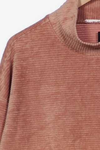 MANGO Sweatshirt & Zip-Up Hoodie in M in Pink