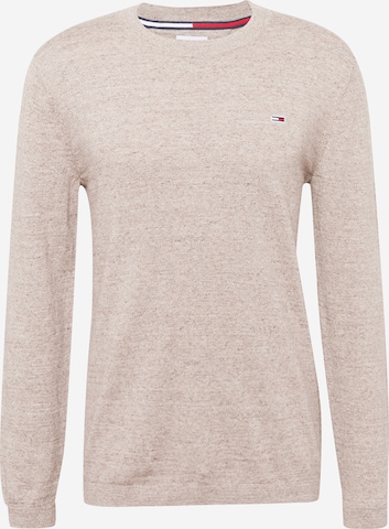 Pull-over Tommy Jeans en gris : devant