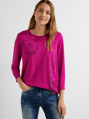 CECIL Shirt in Pink: Vorderseite