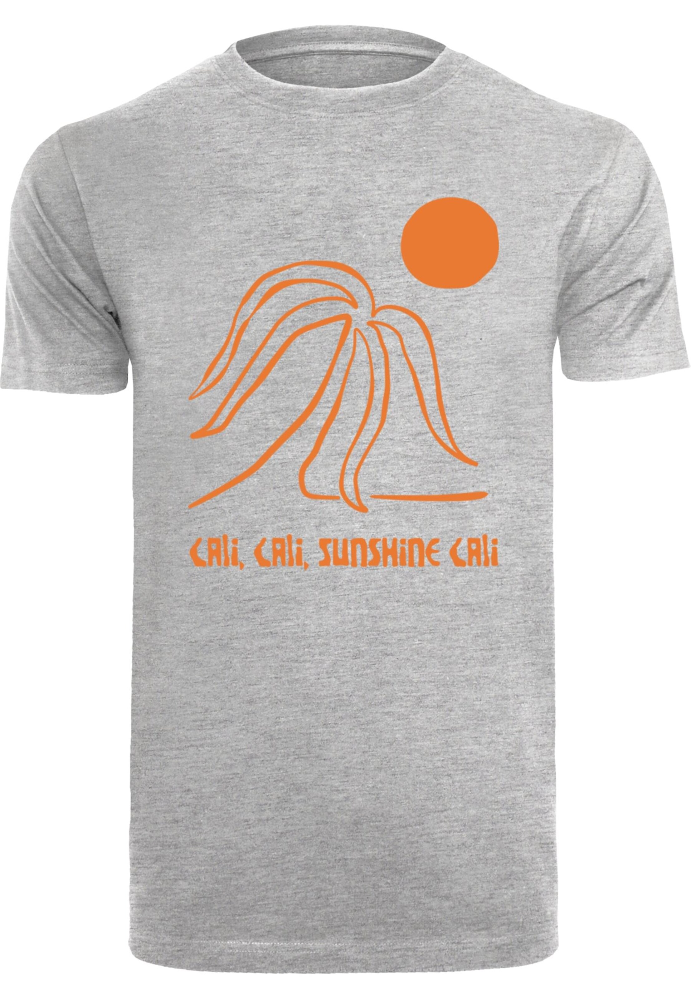 T-Shirt 'Sunshine' Mister Tee en gris : devant