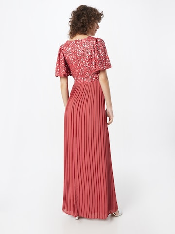 Maya Deluxe Evening Dress in Red