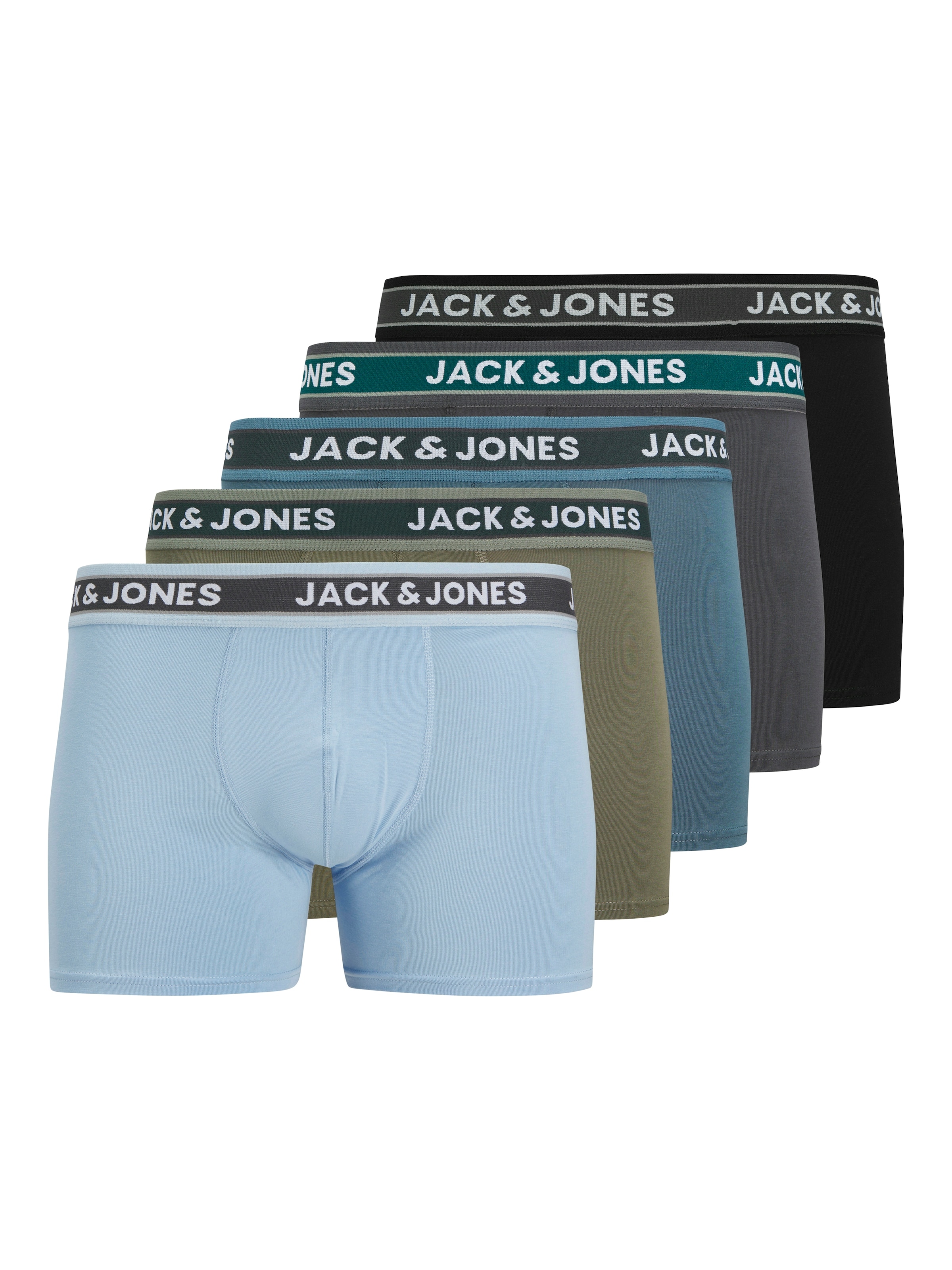 JACK & JONES Boxershorts 'JACEvan' i blå: framsida