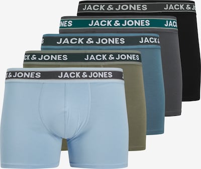 JACK & JONES Boxers 'JACEvan' en XS en opal / graphite / olive / noir, Vue avec produit