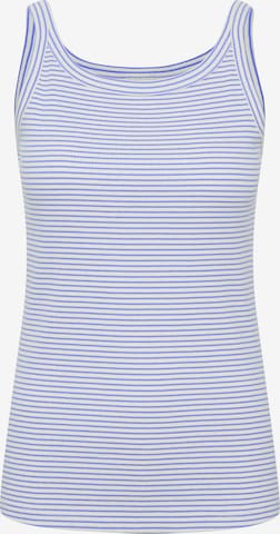 Kaffe Top 'Kaia' in Blauw: voorkant