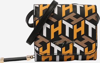 TOMMY HILFIGER Tegnebog i brun / gul / sort / hvid, Produktvisning