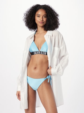Calvin Klein Swimwear Bikinibroek in Blauw