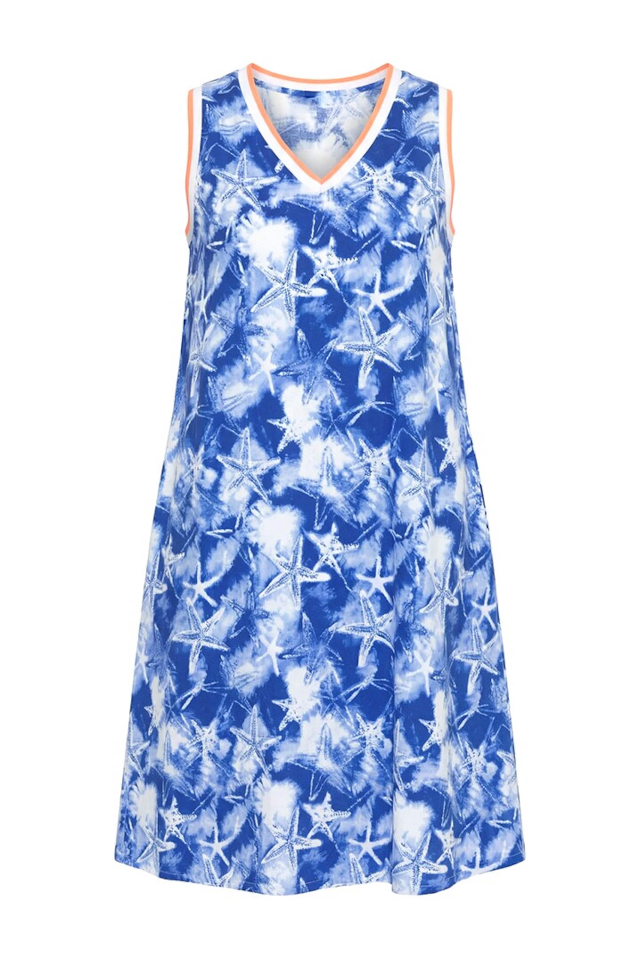 LAURASØN Jurk in Blauw: voorkant