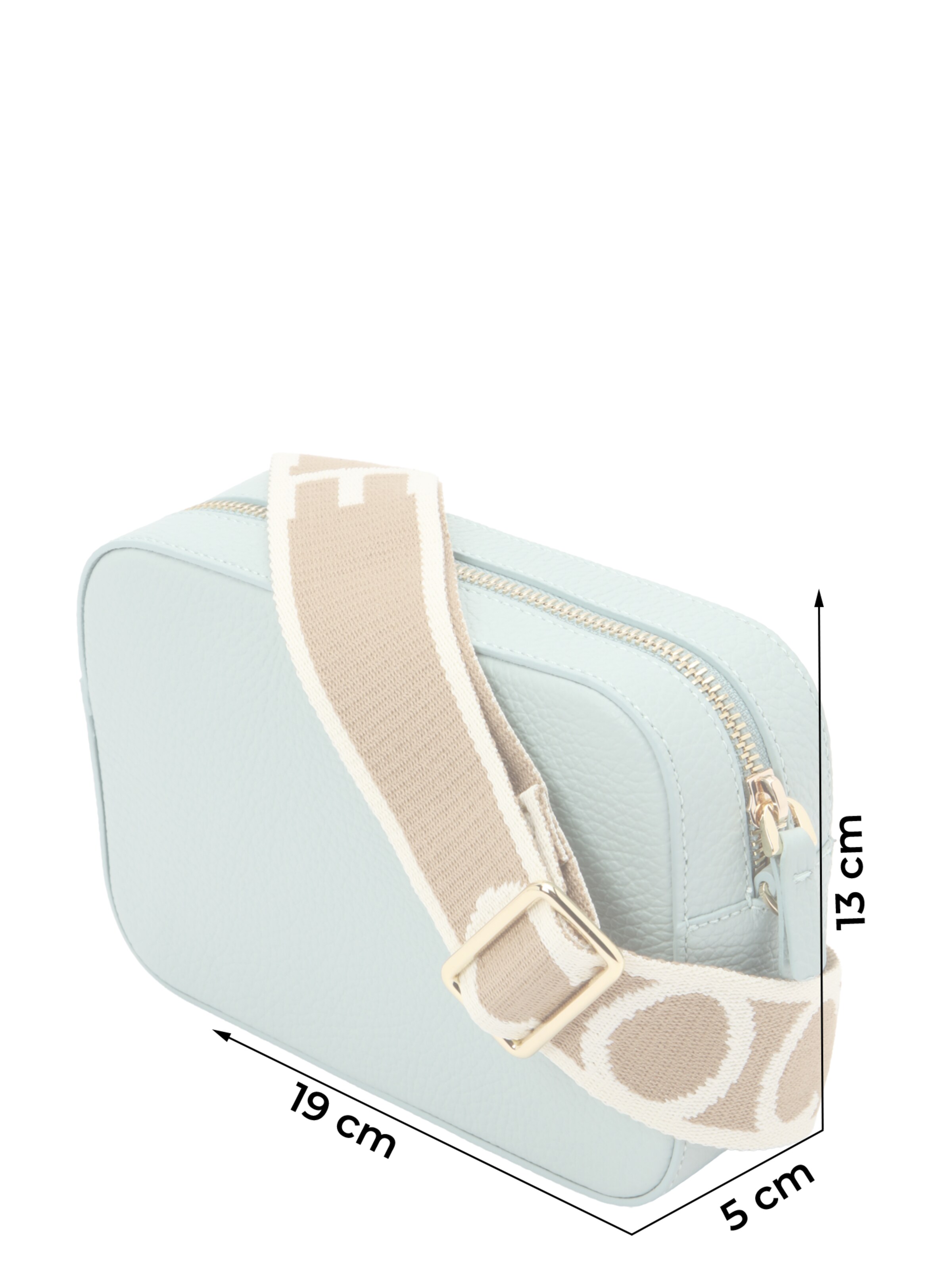 Coccinelle - Bolso de hombro 'TEBE' en azul